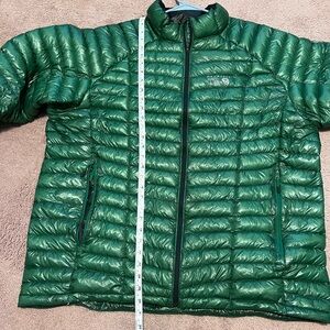 Mountain Hardwear Green Puffer Jacket